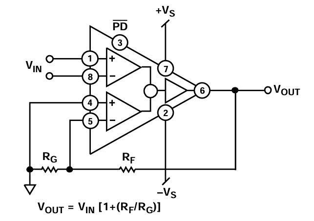 AD8130AR Block Diagram