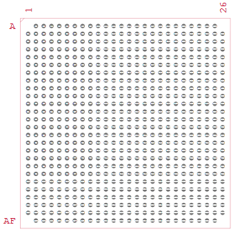EP2S60F672C4 Footprint