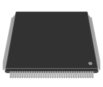 EPM7256AETC144-10N 3D Model