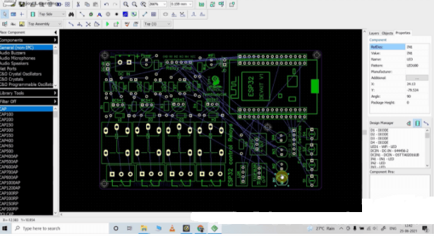 Design the PCB for this Smart Home System