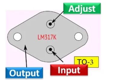 LM317K Functional Block Diagram