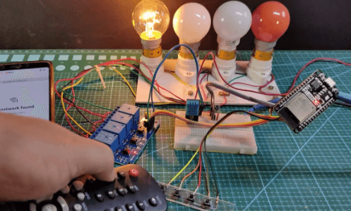 Infrared Remote Control of Relays with ESP32