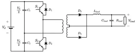 Half-Bridge Converter Circuit Diagram