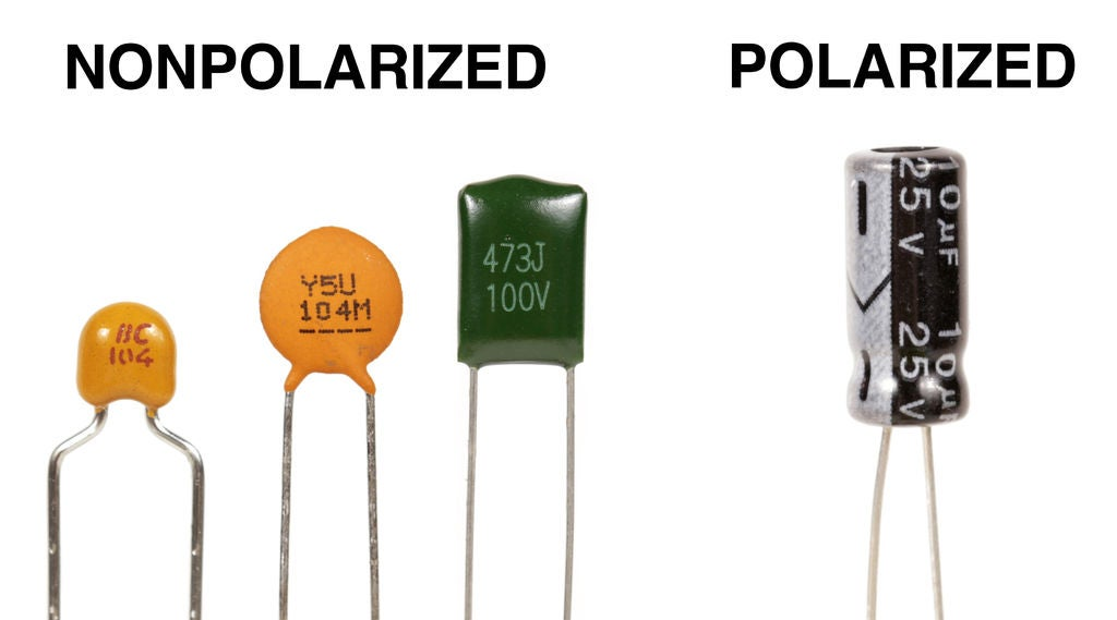 Non-Polarized Capacitors and Polarized