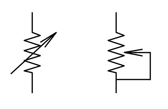 Potentiometer Symbol
