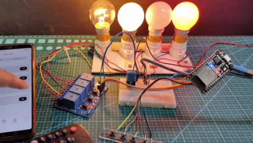 Using the ESP32's Alexa Control Relay