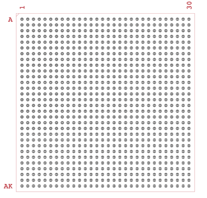 LFSC3GA25E-7F900C Footprint