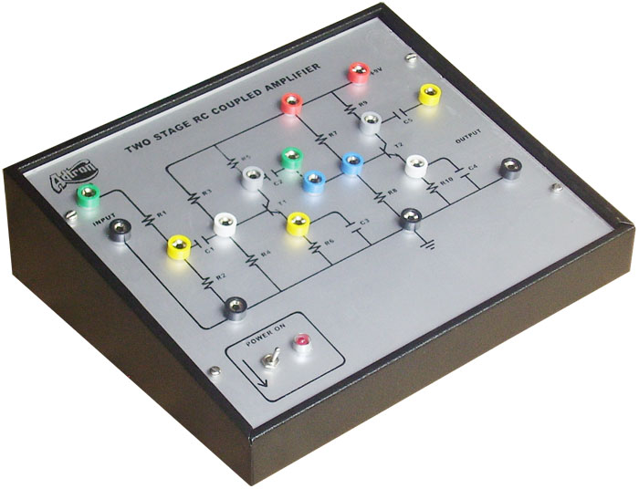 Figure 1. RC Coupled Amplifier Trainer Module